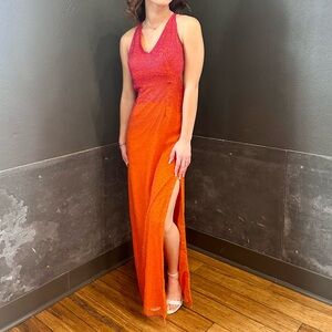 Beaded Sunset Formal Dress